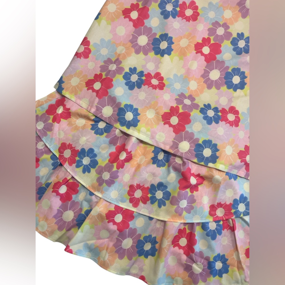 EUC SSYS 2 Piece Pastel Floral Skort and Top Size XS. - Picture 3 of 13